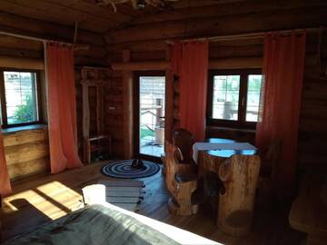 Фото номера Семейный номер с душем Отель River club г. Pyetrykaw 4